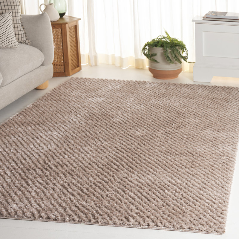 Tapis à poils longs Veerpal Penelope Performance, Rectangle 5 pi 3 po x 7 pi 6 po