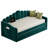 Upholstered Daybed With Trundle And USB Charging Ports-1058040183