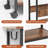 Computer Tower And Printer Stand, Height Adjustable Computer Tower Stand, 3-Tier PC Holder, PC Stands For Floor, Printer Stands With Wheel