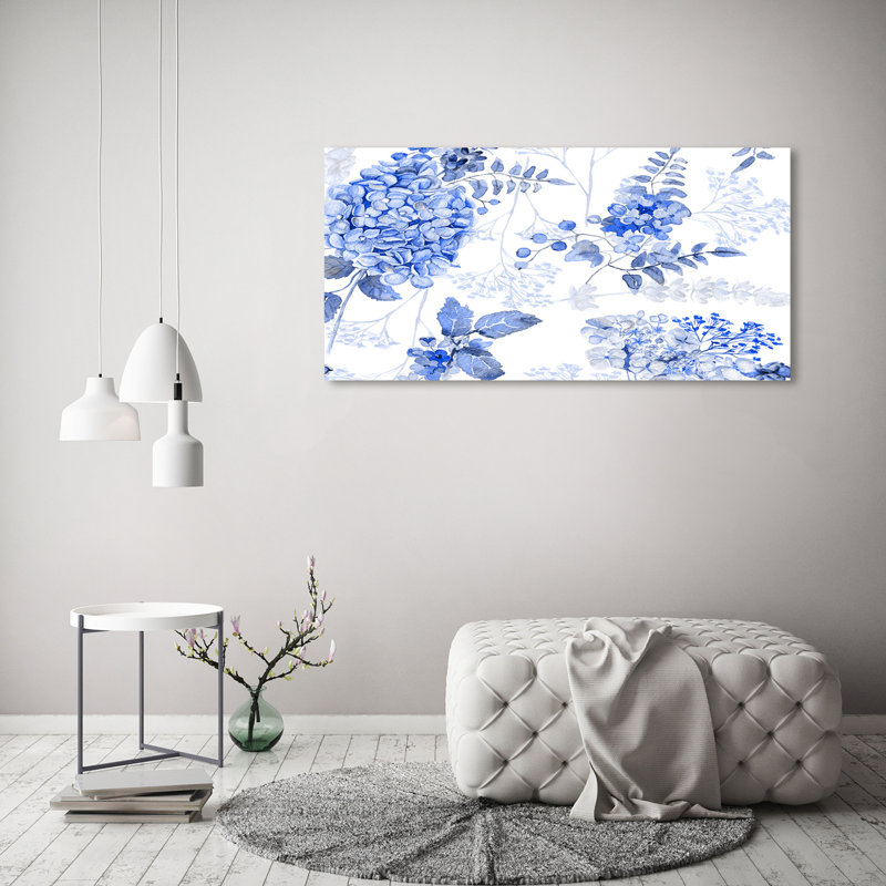 Floral Pattern - Wrapped Canvas Print