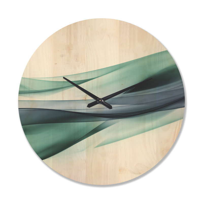 Horloge murale Fractal Lines, Grand