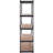 Mariapaula Steel Height -Adjustable Shelving Unit-1118290395
