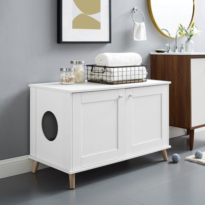 24" Becky Litter Box Enclosure End Table