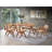 Velentina Rattan & Natural Finish Side Chair (Set Of 2)