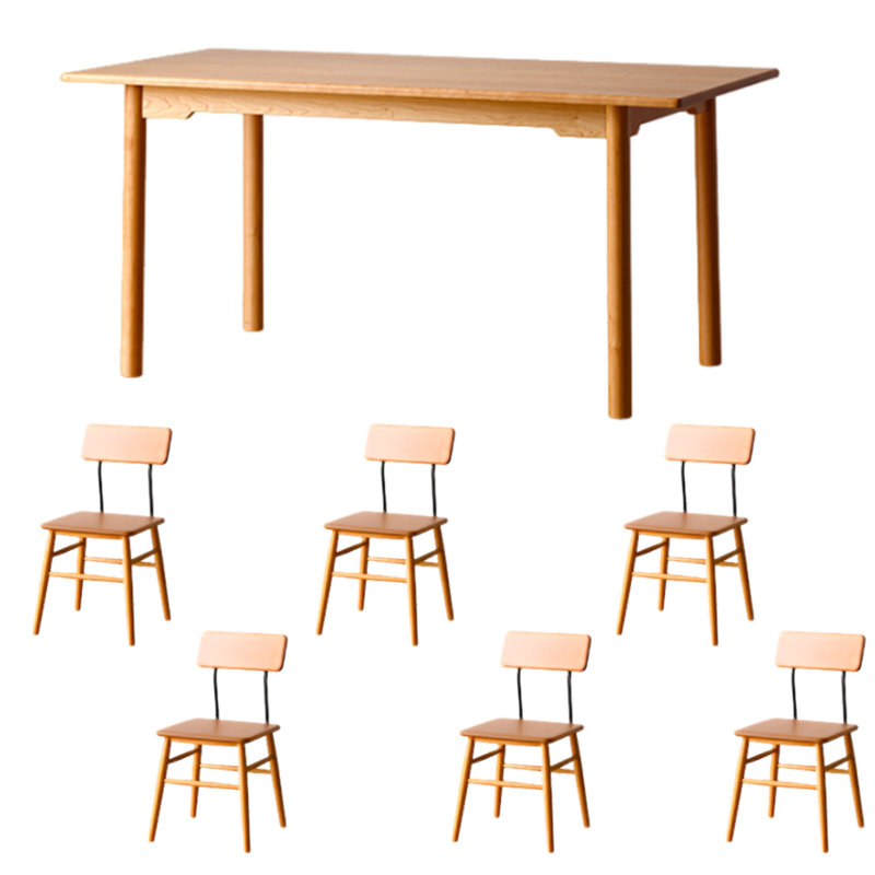 Ensemble de table de salle à manger Minimalist, H 29,53 po x L 59,06 po x l 31,5 po