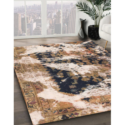 Tapis abstrait moderne 997