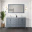 Ensemble de meuble-lavabo double L 60 po x P 22 po Jacques-66637650-91877394