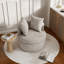 Chaise pivotante rembourrée 32 po Amara-59478056
