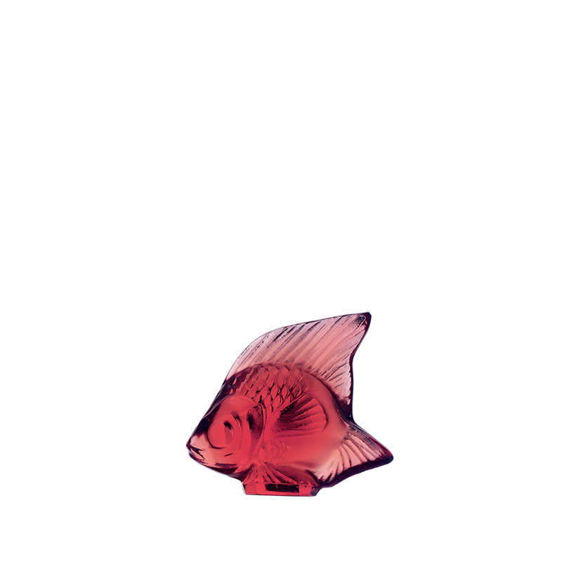Fish Figurine, Golden Red