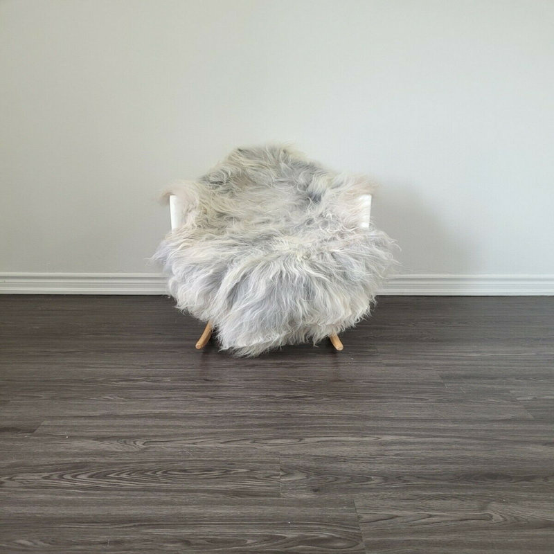 Tapis en peau de mouton Islandais