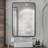 Newnam Metal Flat Wall Mirror-772996417-774358415