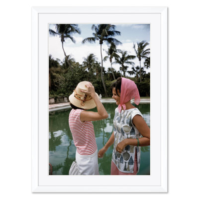 " Getty Images, "Lily Pulitzer & Florence 'Flo' Pritchett Smith", Slim Aarons, January 1, 1961 (Print Only) " by Slim Aarons