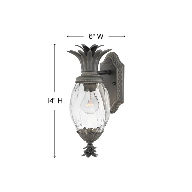 Plantation Outdoor Wall Lantern