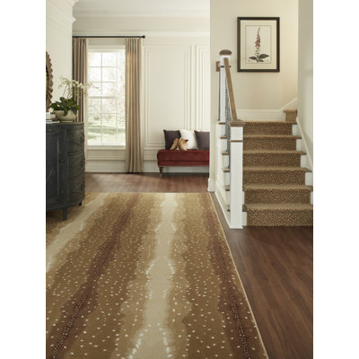 Tapis de couleur champignon chital Imagine Nature's Expression