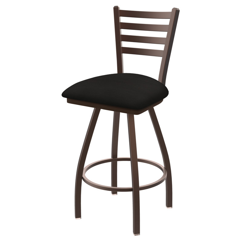 Tabouret de bar pivotant de 36" Evers, Bronze, Vinyle - espresso Canter, Tabouret de comptoir (siège d'une hauteur de 25 p