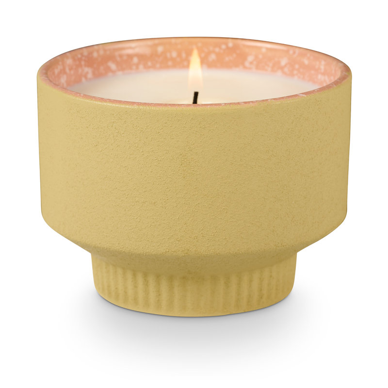 ILLUME Verde Ceramic Candle, Citron & Vetiver, Ceramic
