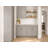 Kindwood Eco Shaker 24 W x 0.13 D x 96 H Ready-to-Assemble Plywood Base End Panel in Gray-134784973