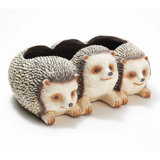 Resin Planter, Hedgehogs