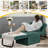 Multi-function Folding Ottoman Sofa Bed With Adjustable Backrest (Medium 36'' Width)-1688763597-1726646983