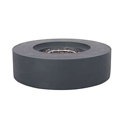 Lightweight Concrete Outdoor Circular Fire Pit