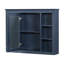 Armoire de salle de bain bleue-130803415
