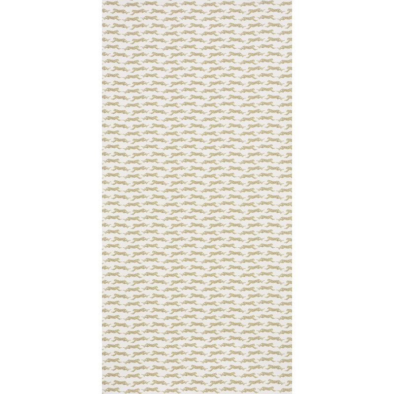 Leaping Leopards Wallpaper, Sand