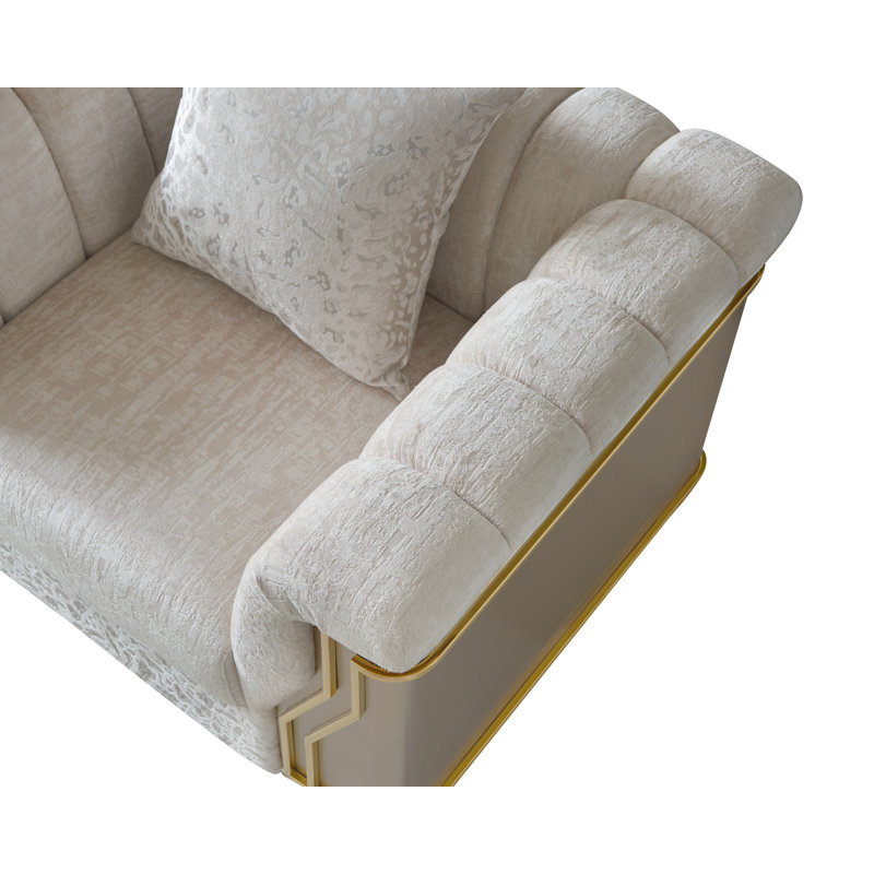Chaise de château # 8625 en beige