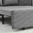 Velvet Multi-position adjustable Sofa with 2 Detachable Arm Pockets-456917977-457133297