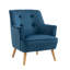 Khanna Upholstered Satin Armchair-2092786605