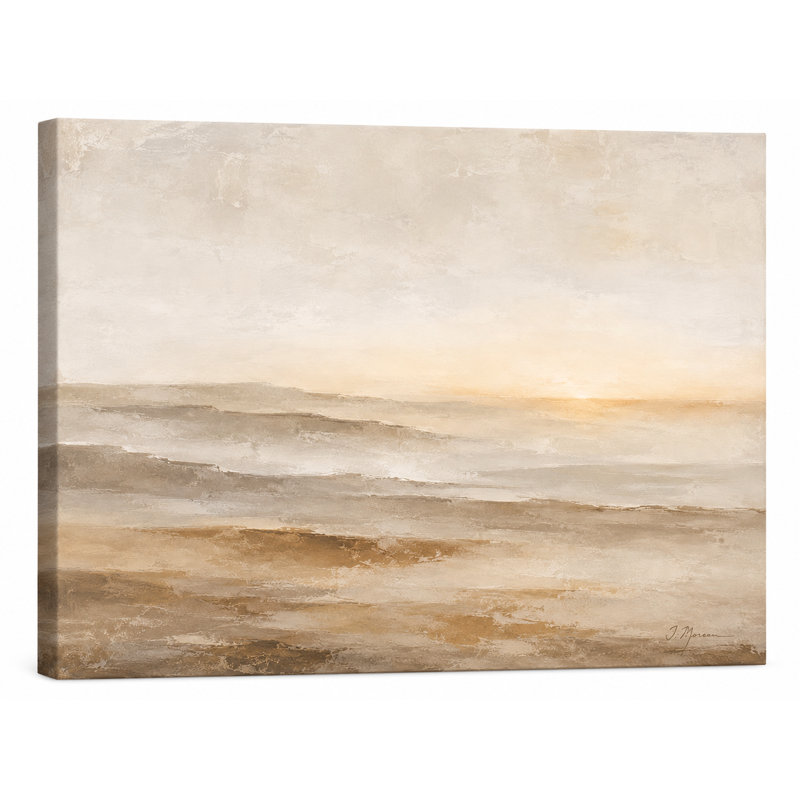 Inderpreet enveloppé de soleil crème chaud, 48" W x 36" H x 1.5" D