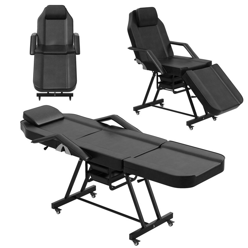 Kenderick Recliner, Similicuir noir Kenderick, Noir