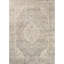 Hand Knotted Oriental Area Rug in Gold/Gray/Beige-47182040
