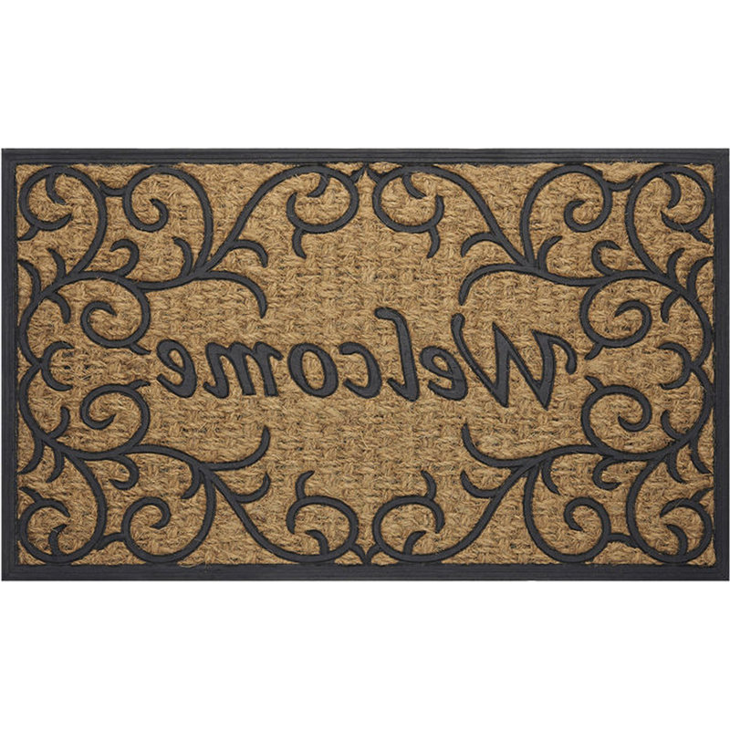 Tapis d'entrée 30 "x 18" Bennita Vines