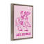 «Let Go Girls Outline», toile encadrée noire encadrée par Daphne Polselli-441444300-441444305