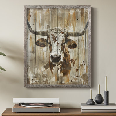 ANIMALS Series D III, reproduction encadrée - bois massif