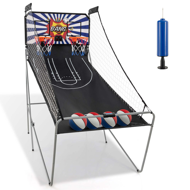 Jeu d'arcade de basketball à piles Costway