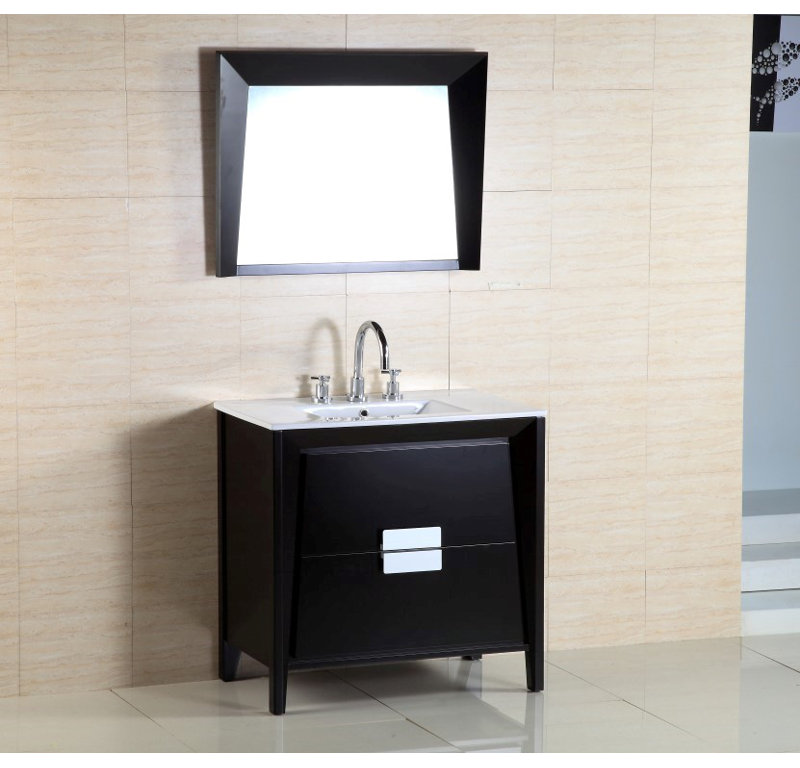 Brescia 36'' Single Bathroom Vanity with Ceramic Top