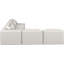 Canapé modulaire en similicuir 5 pièces Ivion-94884290