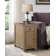 Balsam 25'' Tall Solid Wood End Table with Storage and Built-In Outlets