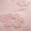 4 édredon en chenille réversible à motif floral rose pour lit double / grand lit