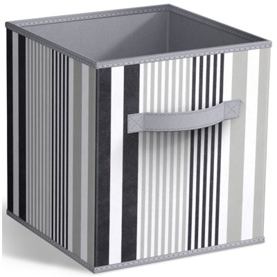 Sorbus Fabric Storage Bins 11" Foldable Cubes With Handles For Cubbies Shelving - 6Pk
