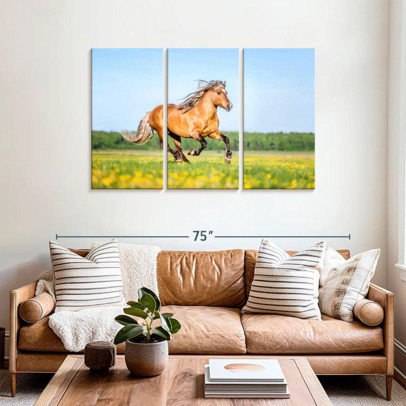 Cheval Bramom Palomino, H 36 po x l 57 po