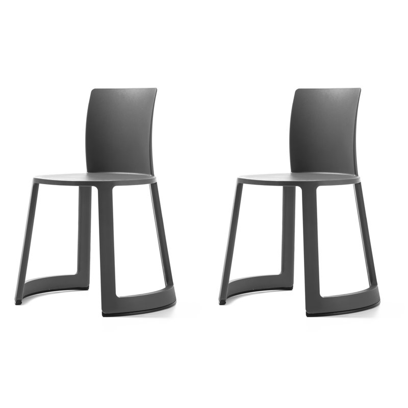 Revo 17.5'' H Side Chair, Anthracite