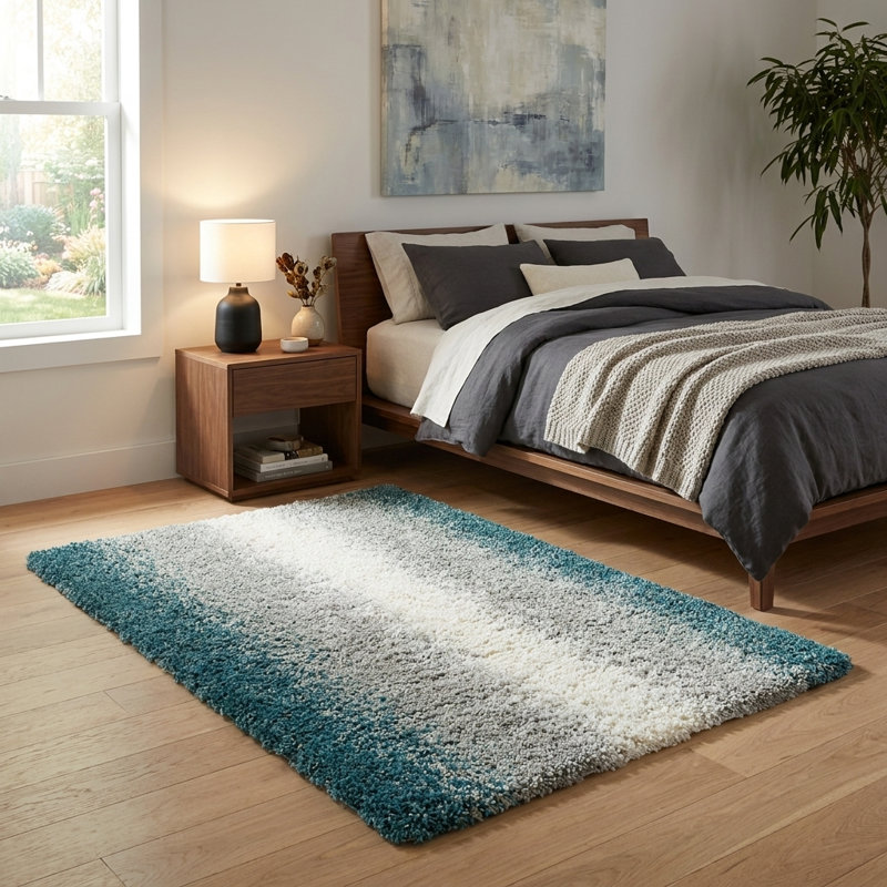  Tapis à poils longs Cloud, Rectangle 3 pi 3 po x 5 pi 3 po