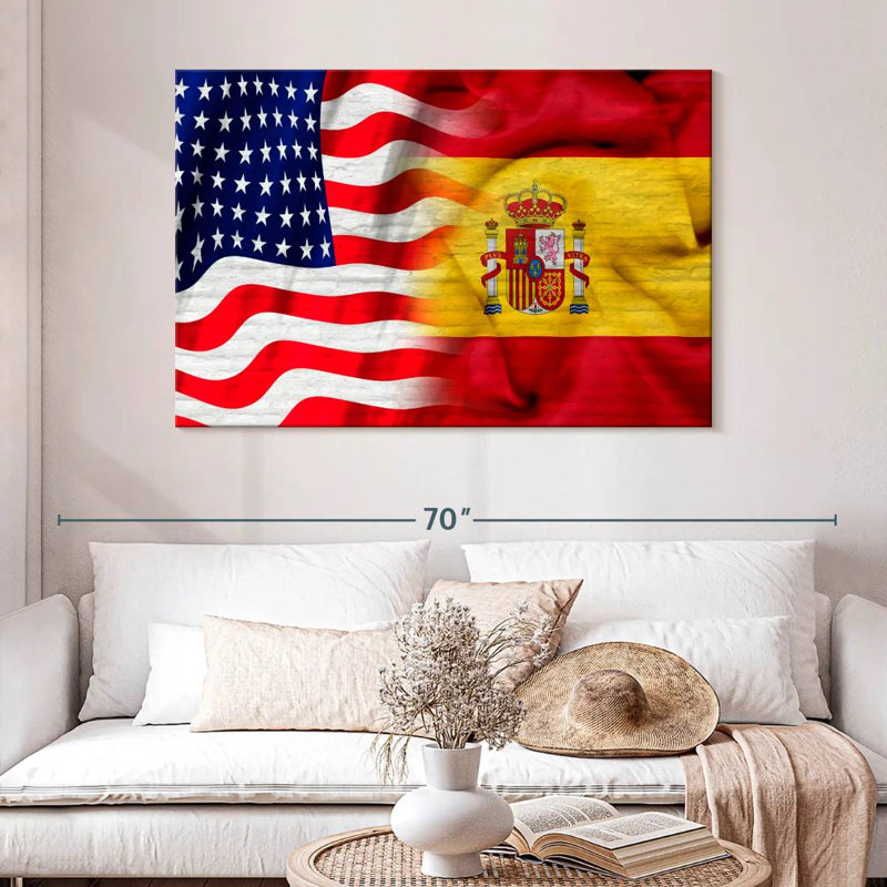 Borges Spain And USA Flag