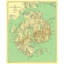 «Red Barrel Studio®», Rand McNally Gallery, reproduction d'art sur toile: Mount Desert Island, Rand McNally, 1893-29228577