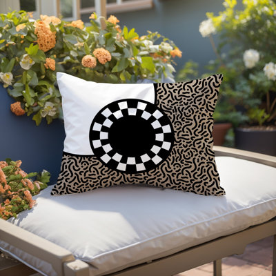 Coussin lombaire réversible Vibra Abstract