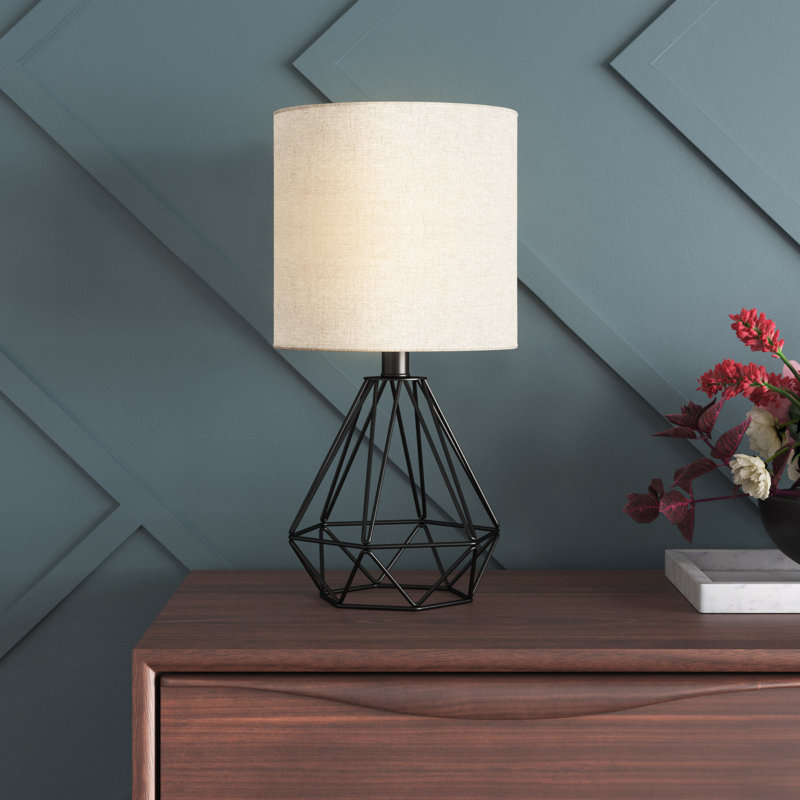 Lampe de table Chandru, Noir