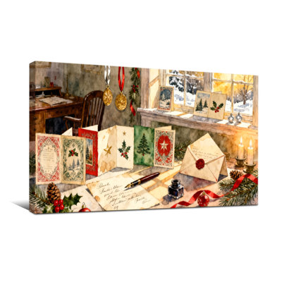 Christmas Christmas Cards And Winter Scene