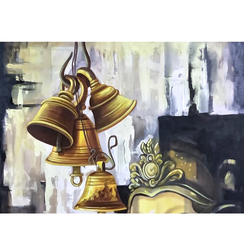Ekdanta | Peinture par Mk Goyal | Acrylique sur toile